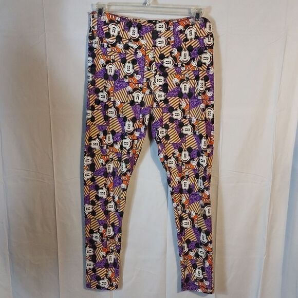 Disney LuLaRoe Mickey Mouse Leggings - Picture 1 of 6